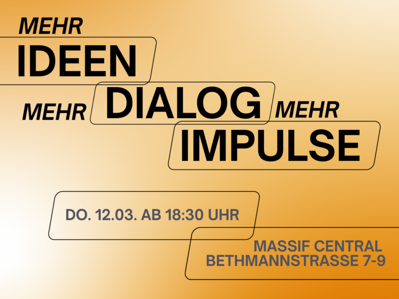 Gegen den Stadtschmerz: Komm am 12.3.2026 zu unserem Markt der Ideen